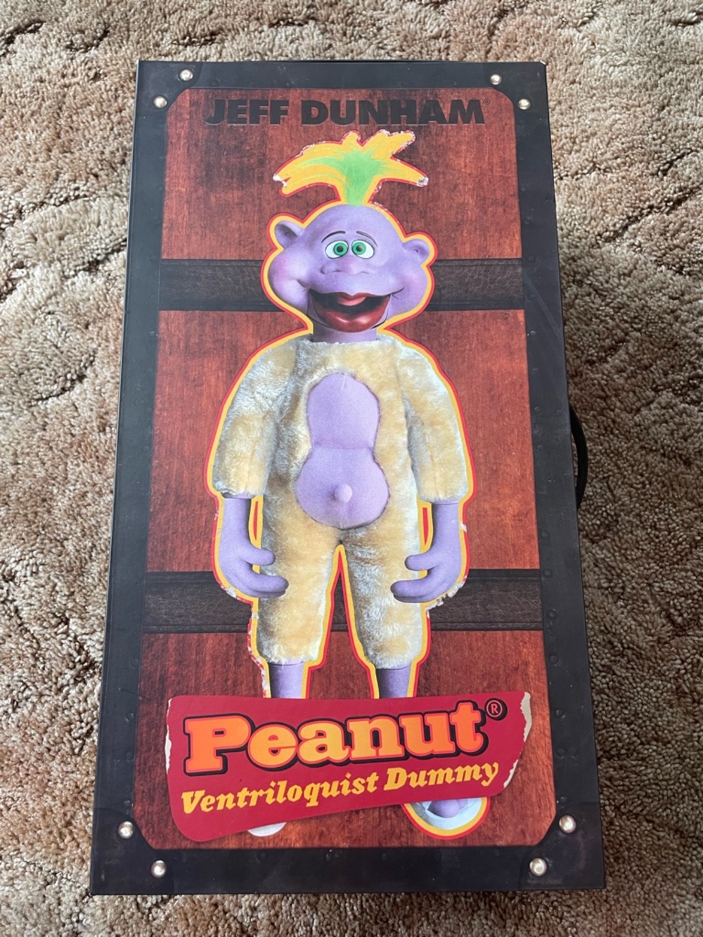 Jeff Dunham Peanut Ventriloquist Dummy, limited edition.